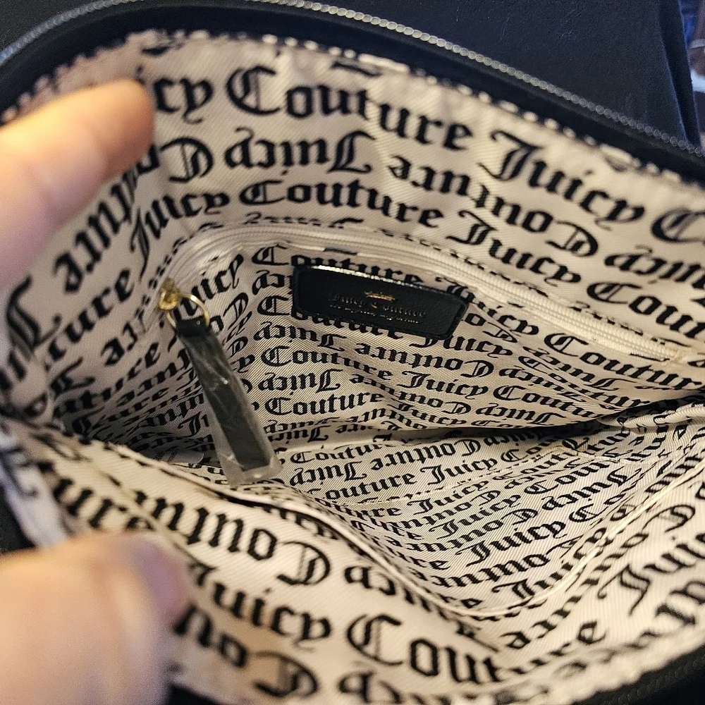 Juicy Couture Denim Sequin Large Crossbody